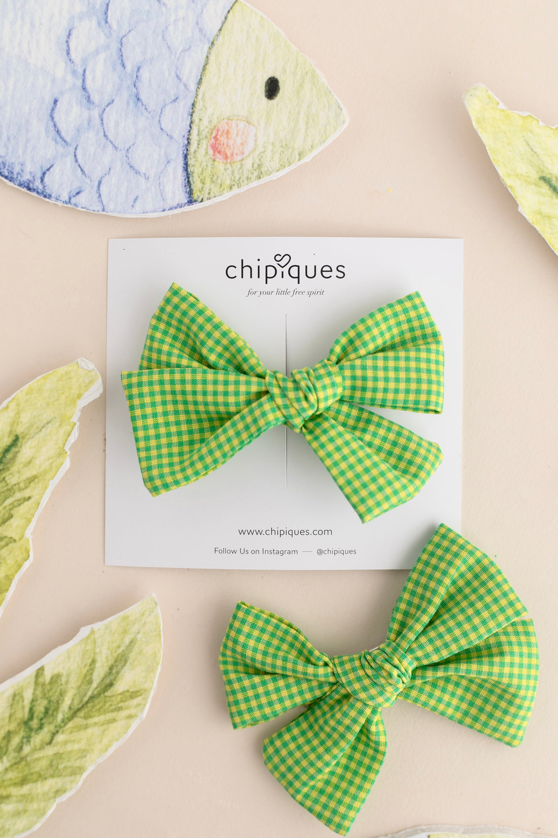 Neon Yeşil Pötikareli Tekli Balerin Fiyonk