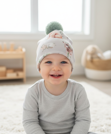 Unisex Froest Kadife Ponpon Kalın Kaşkorse Bere