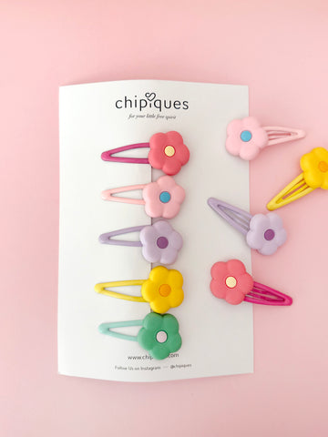 Set of 4 Gradient Plexiglass Butterfly Clip Buckle
