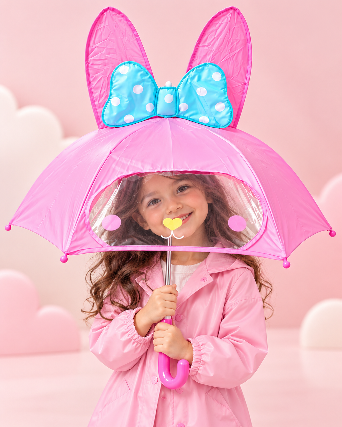 Ekstra Dayanıklı Pembe My Melody Temalı Şemsiye