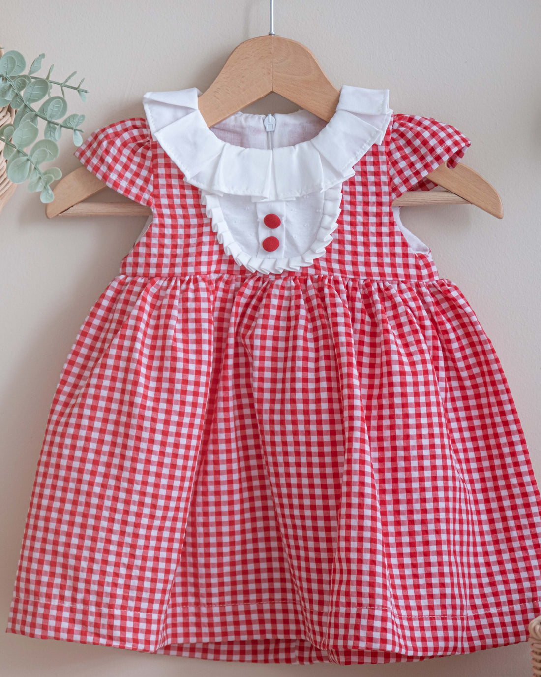 Red Gingham Dress
