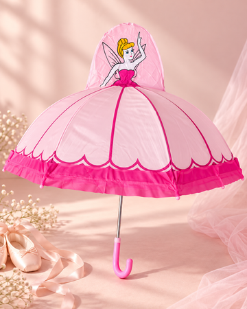 Pembe Belerin Temalı Şemsiye