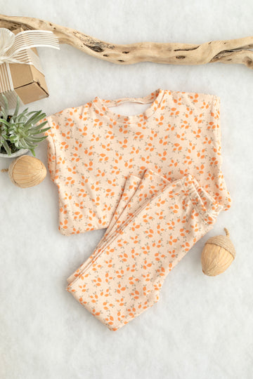 Mini Lemon Patterned Ribbon Set