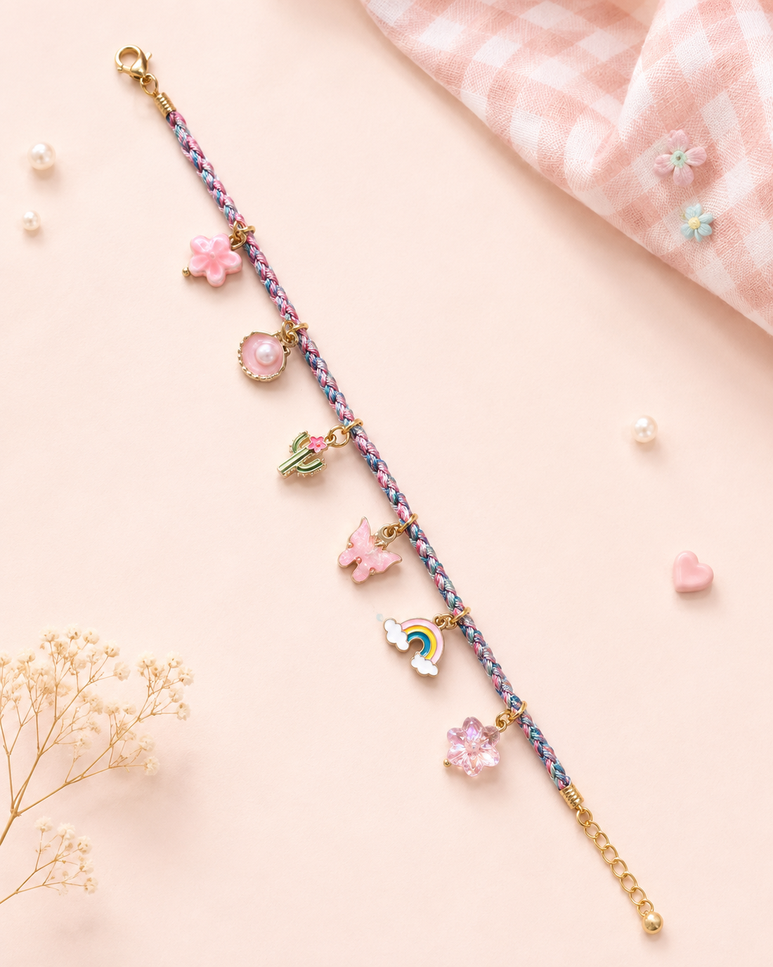 Yaz Temalı Charm Halhal 6-12 Yaş