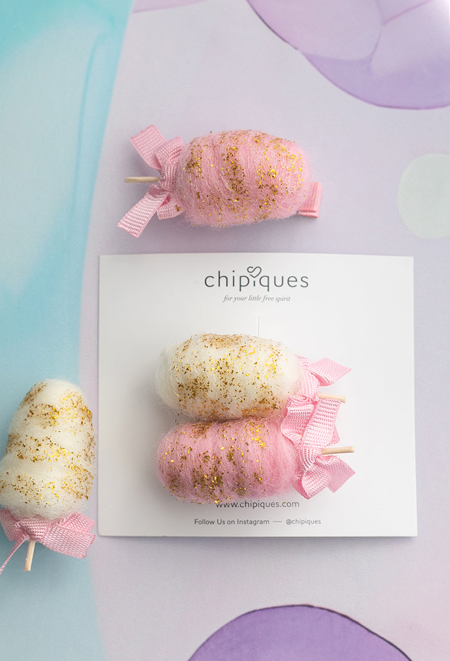 Pink Beaded Filled Bonbon Candy