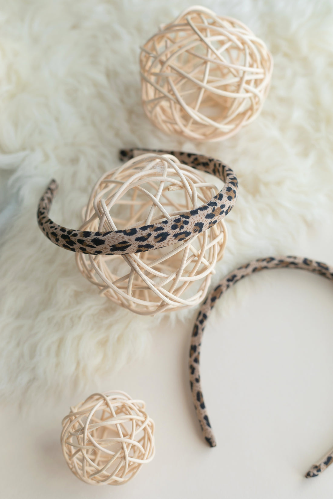 Mini Leopard Pattern Thin Crown