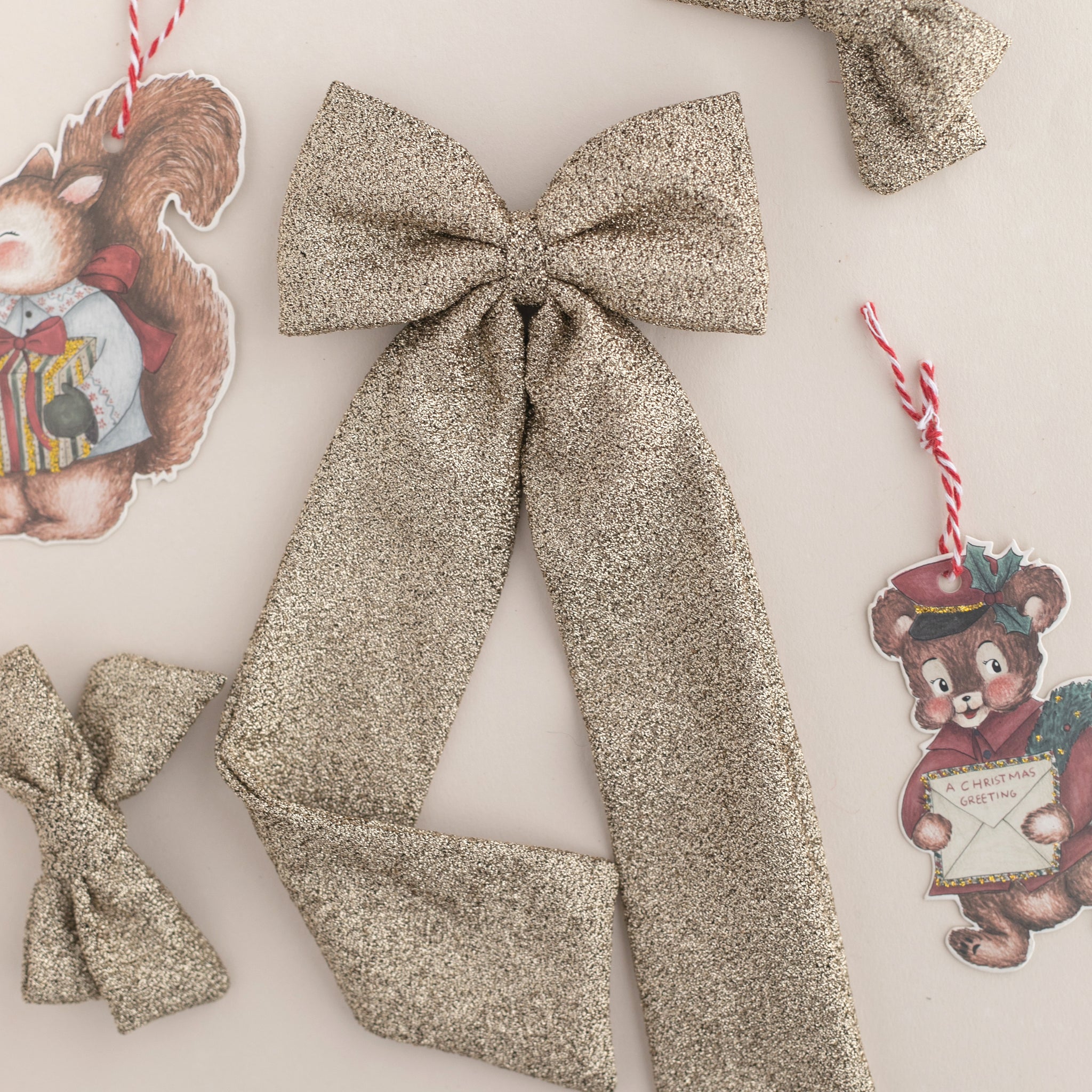 Gold Sim Kaplamali Uzun Kuyruklu Balerin Otomatik Klips