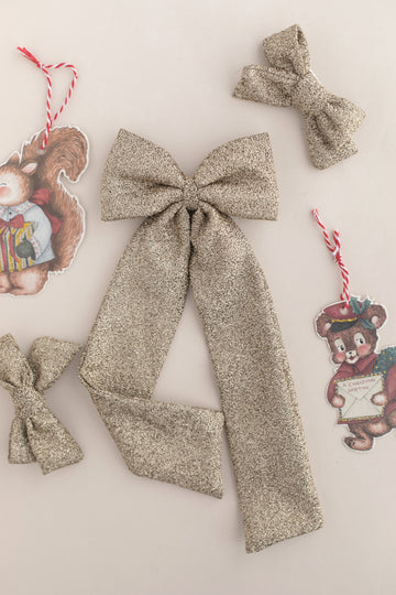 Gold Sim Kaplamali Uzun Kuyruklu Balerin Otomatik Klips